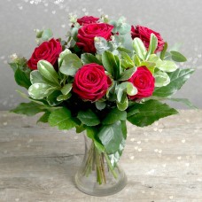 Red roses bouquet - 15 roses